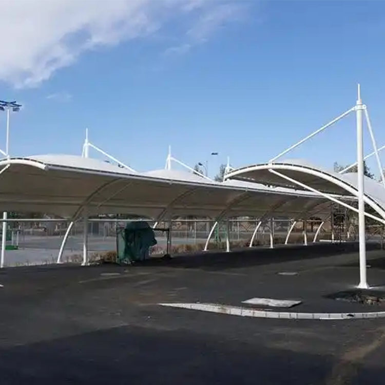 兰州膜结构电动车棚