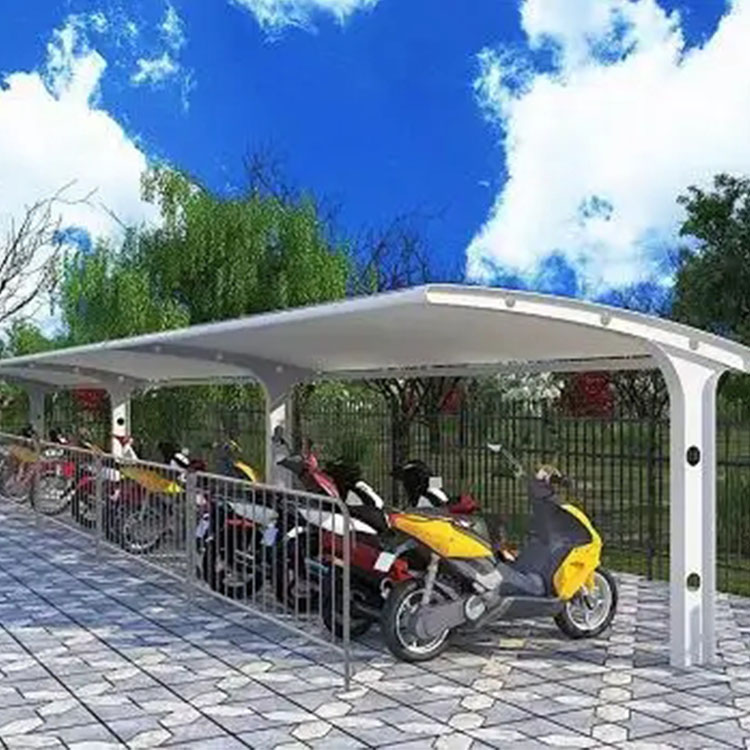 兰州膜结构电动车棚